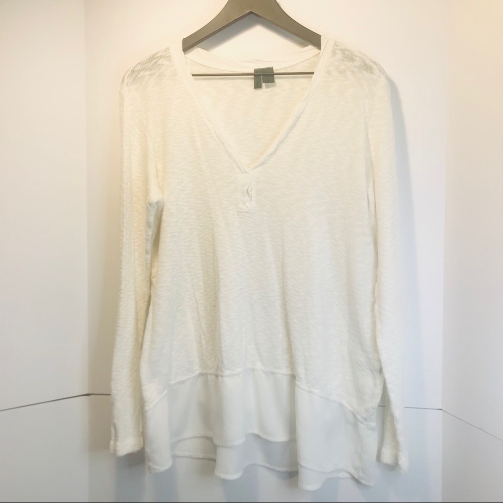 Anthropologie Left of Center Long Sleeve Tunic
